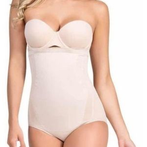 CYSM 1596 Girdle Size L Girdle Control Abdomen Small Nude Thong